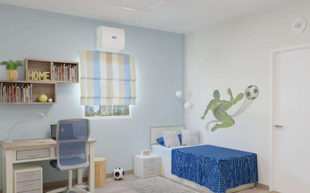 Safe room retrofit — looks like a normal room